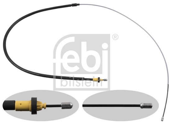 Cablu, frana de parcare spate stanga (49626 FEBI BILSTEIN) PEUGEOT