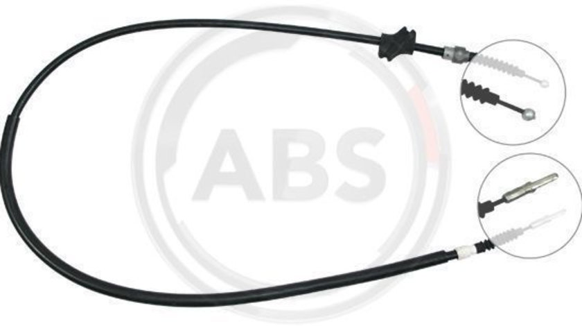 Cablu, frana de parcare stanga (K10167 ABS) AUDI