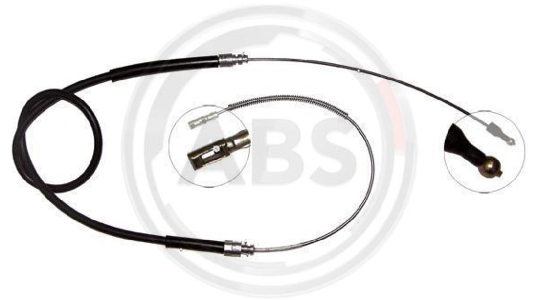 Cablu, frana de parcare stanga (K10626 ABS) MERCEDES-BENZ