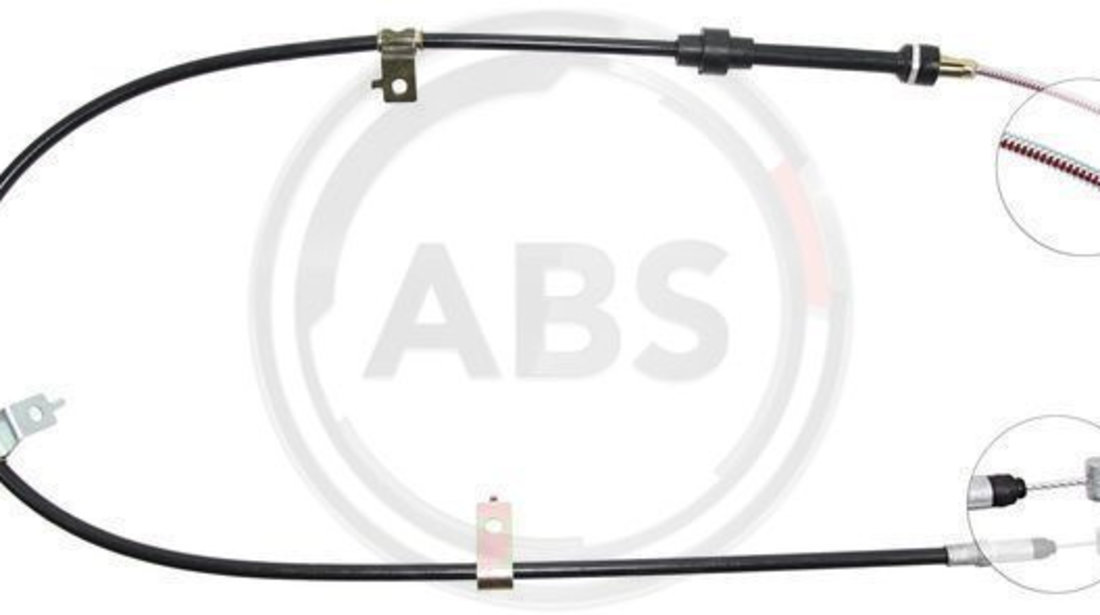 Cablu, frana de parcare stanga (K10697 ABS) HONDA