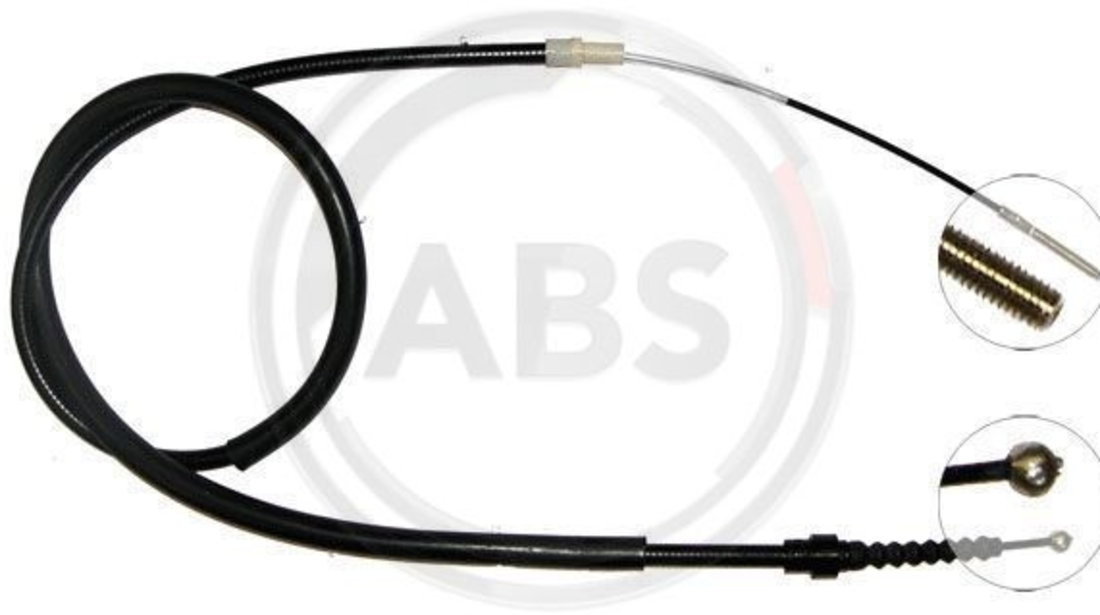 Cablu, frana de parcare stanga (K11456 ABS) SEAT,VW