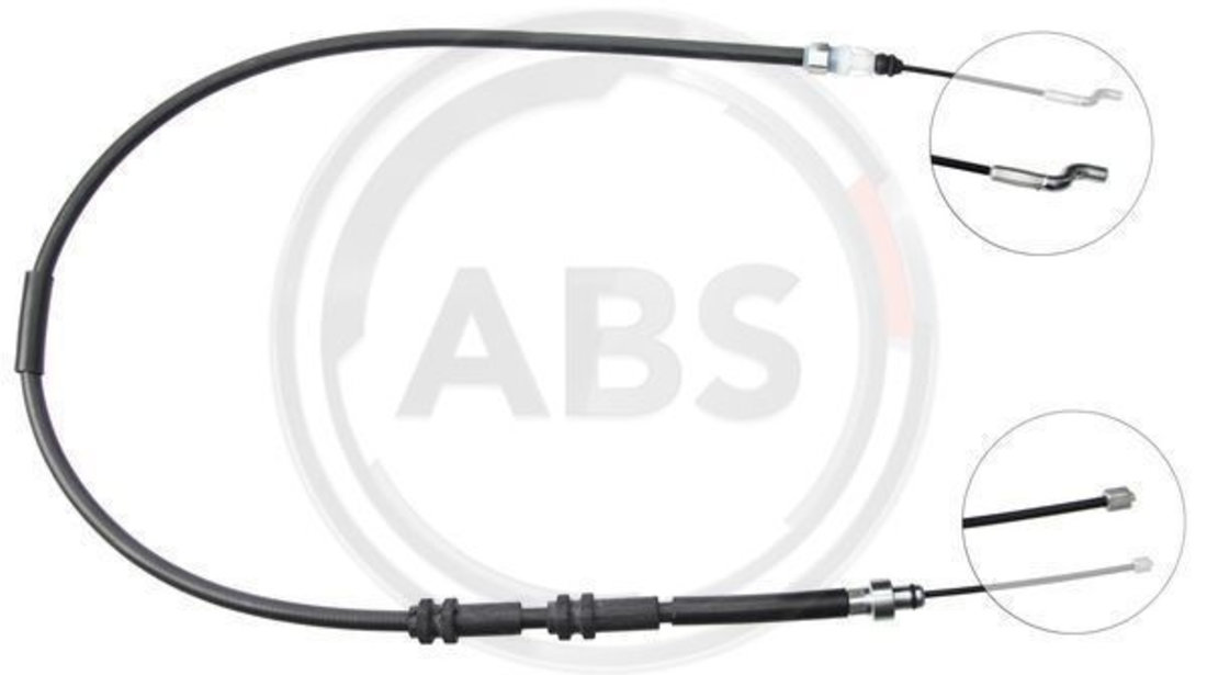 Cablu, frana de parcare stanga (K13566 ABS) VW