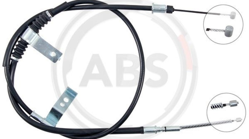 Cablu, frana de parcare stanga (K14065 ABS) CHEVROLET,DAEWOO