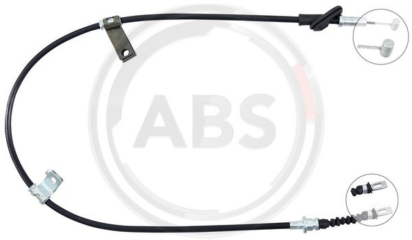 Cablu, frana de parcare stanga (K14102 ABS) HONDA