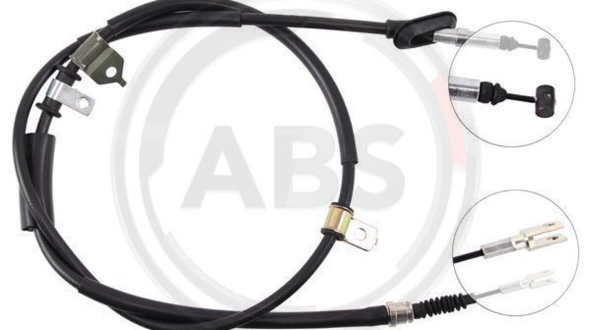 Cablu, frana de parcare stanga (K15697 ABS) MG,ROVER