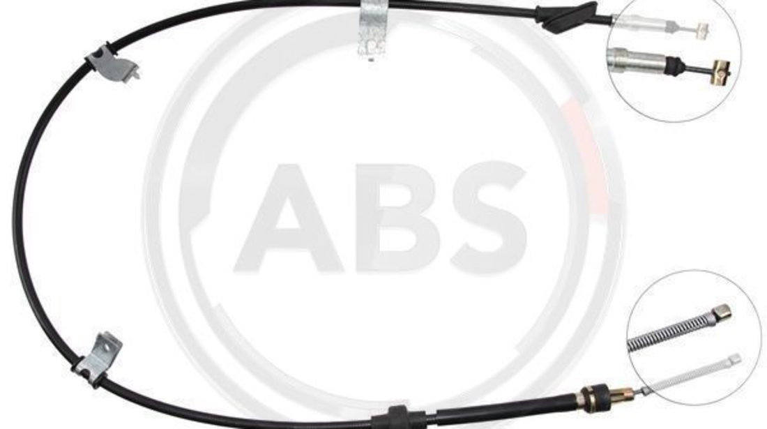 Cablu, frana de parcare stanga (K15707 ABS) MG,ROVER