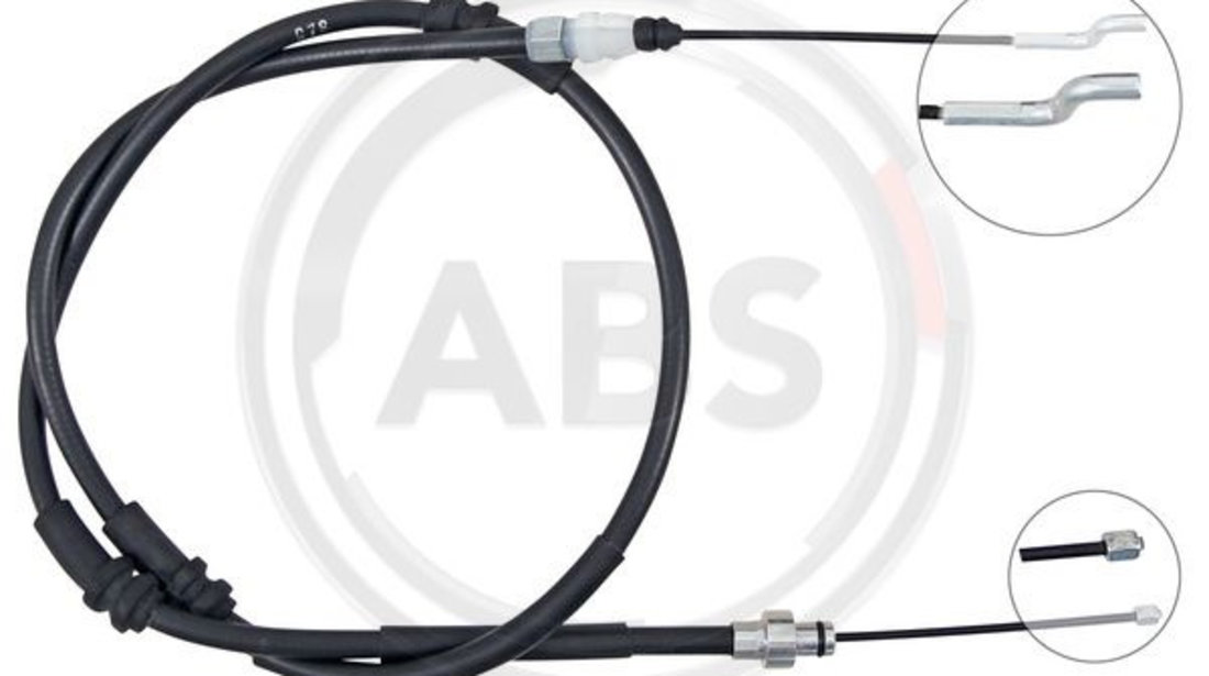 Cablu, frana de parcare stanga (K16026 ABS) VW