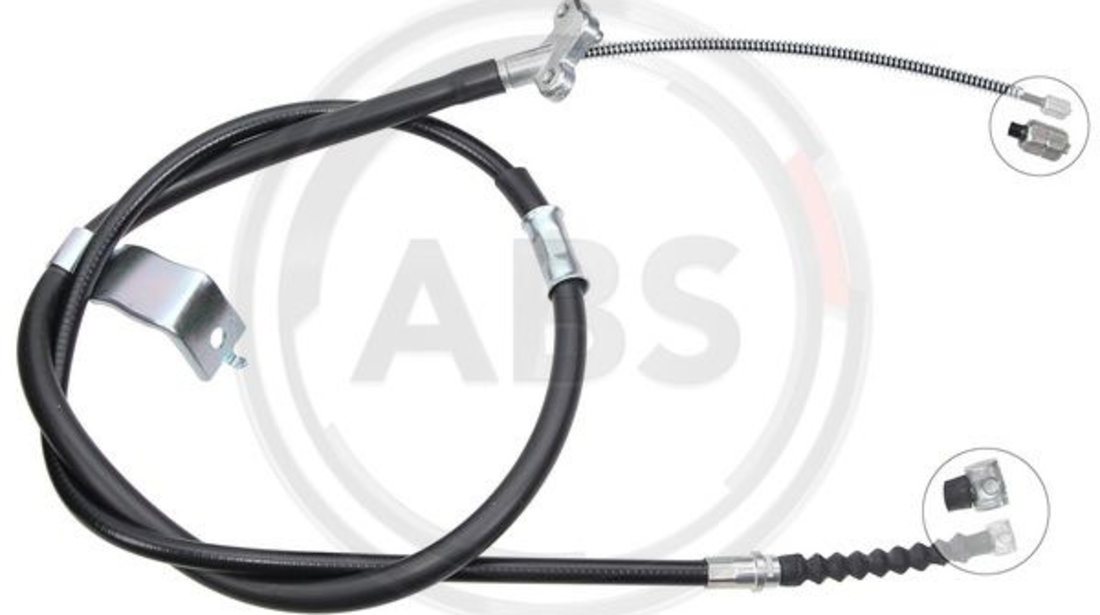 Cablu, frana de parcare stanga (K16147 ABS) TOYOTA