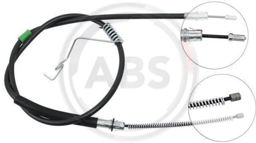 Cablu, frana de parcare stanga (K17017 ABS) FORD