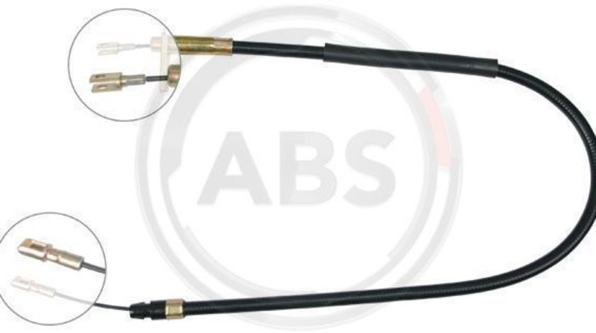 Cablu, frana de parcare stanga (K17077 ABS) MERCEDES-BENZ