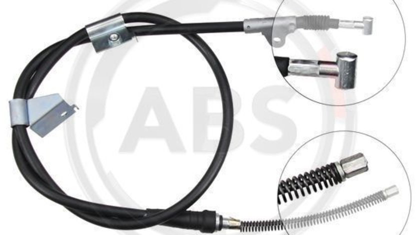 Cablu, frana de parcare stanga (K17597 ABS) NISSAN