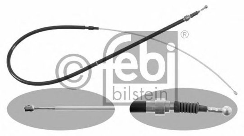 Cablu, frana de parcare VW NEW BEETLE (9C1, 1C1) (1998 - 2010) FEBI BILSTEIN 22736 piesa NOUA