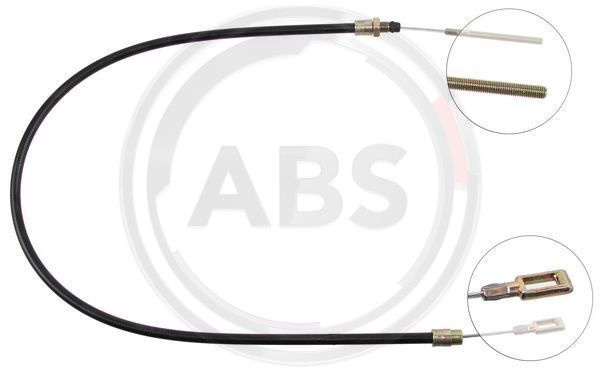 Cablu, frana de retinere fata (K41660 ABS)