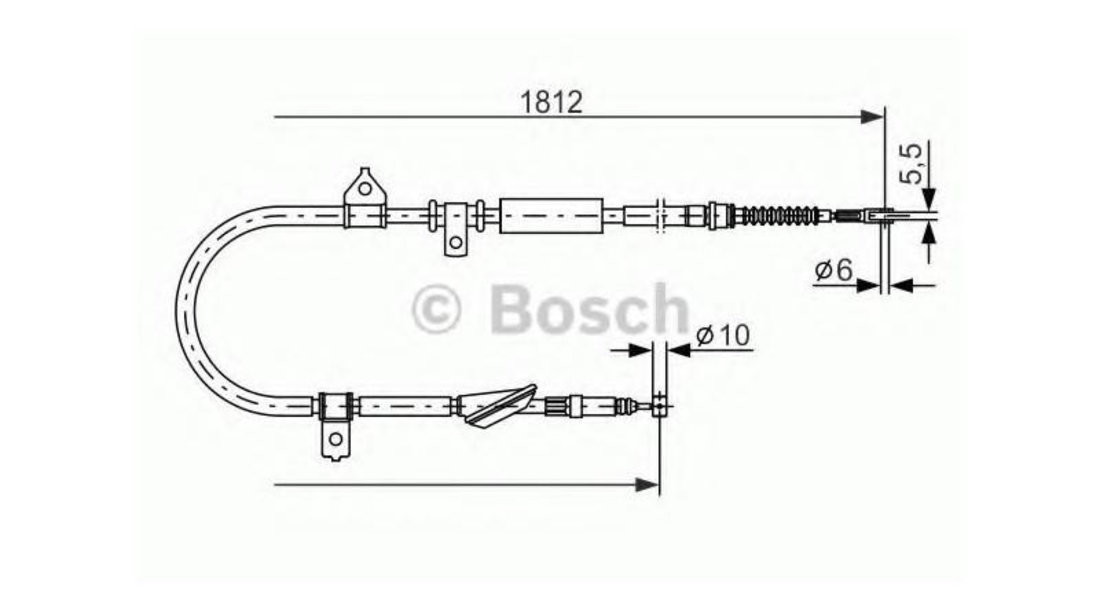 Cablu frana mana Rover 200 (RF) 1995-2000 #2 1987477888