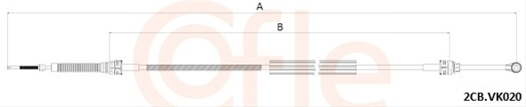 Cablu Transmisie Manuala Cofle Audi 2CB.VK020