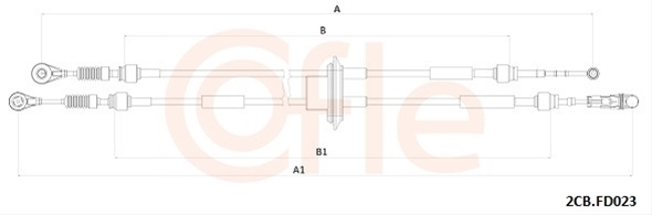 Cablu Transmisie Manuala Cofle Ford 2CB.FD023