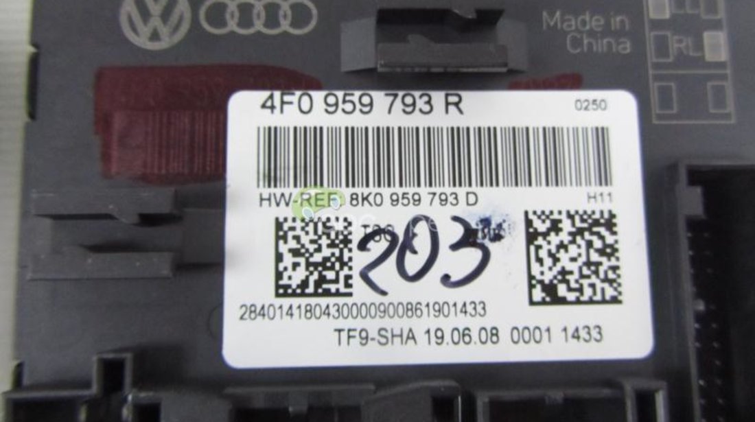 Calculatoare usi Audi A6 4F Originale 4F095979