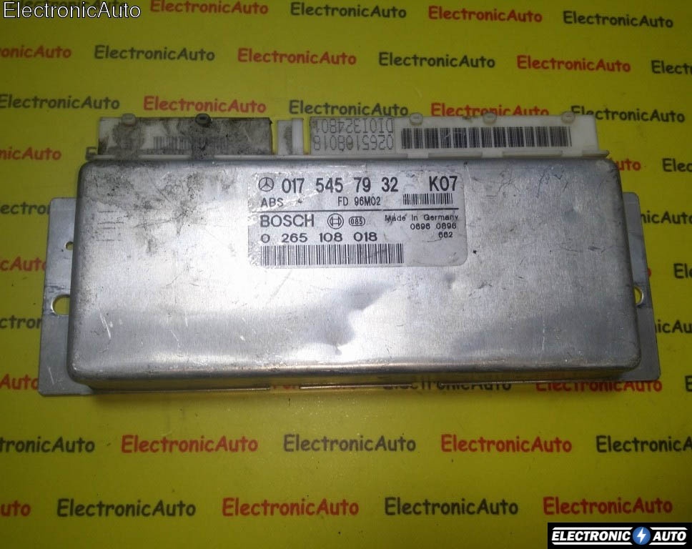 Calculator ABS Mercedes C-Class, 0175457932, 0265108018,