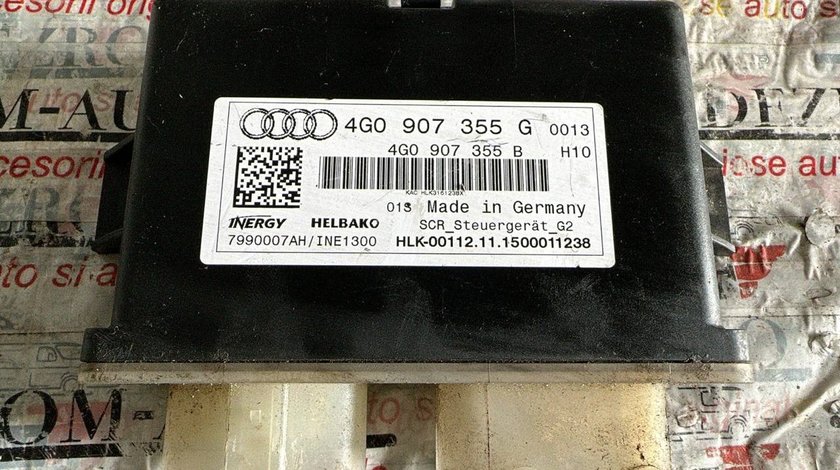 Calculator adblue Audi A4 B8 2013 - 2015 cod: 4G0907355G