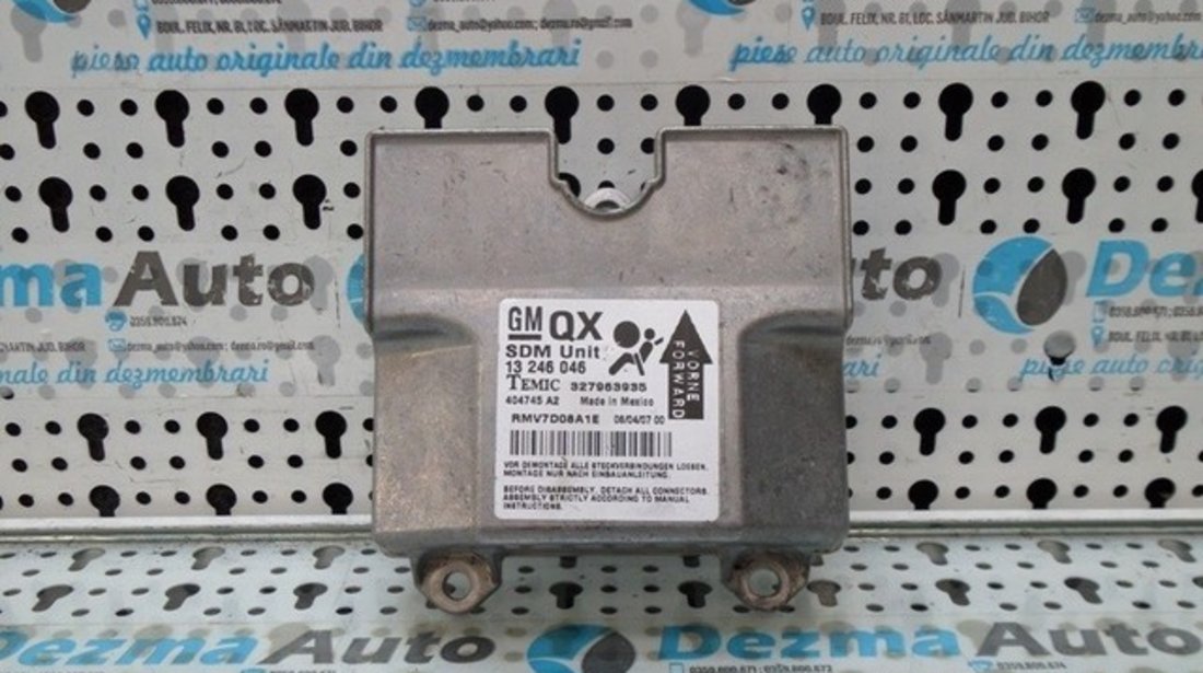 Calculator airbag, 13246046, Opel Zafira (A05), 1.9cdti, (id:182762)