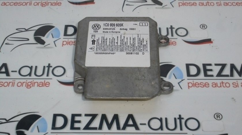 Calculator airbag, 1C0909605K, Skoda Fabia 2 Combi (5J) 1.4tdi (id:156112)