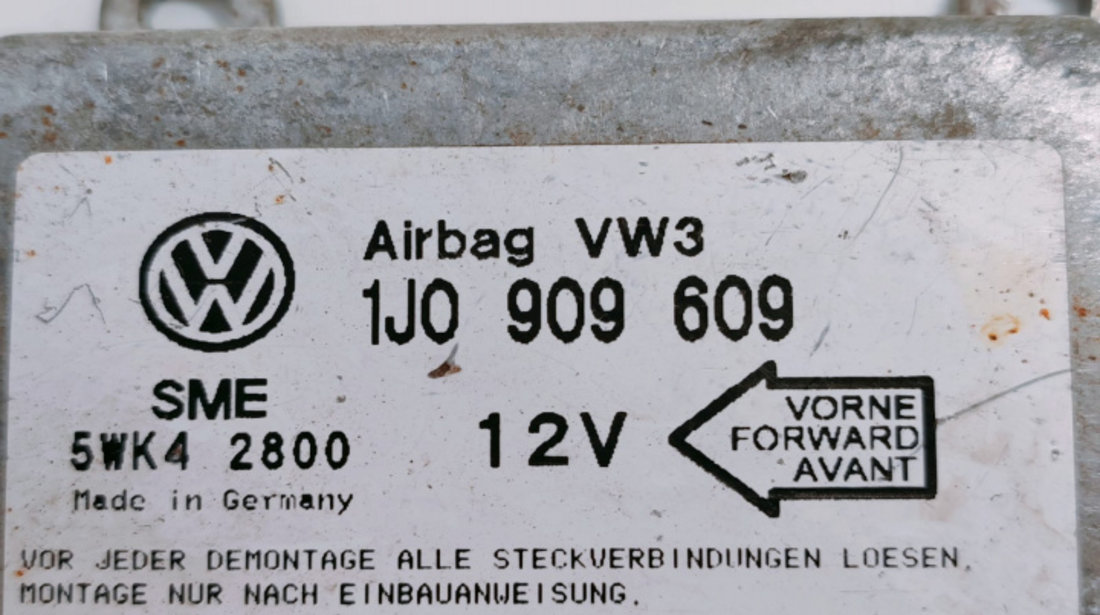 Calculator airbag 1J0909609 Volkswagen VW Golf 4 [1997 - 2006]