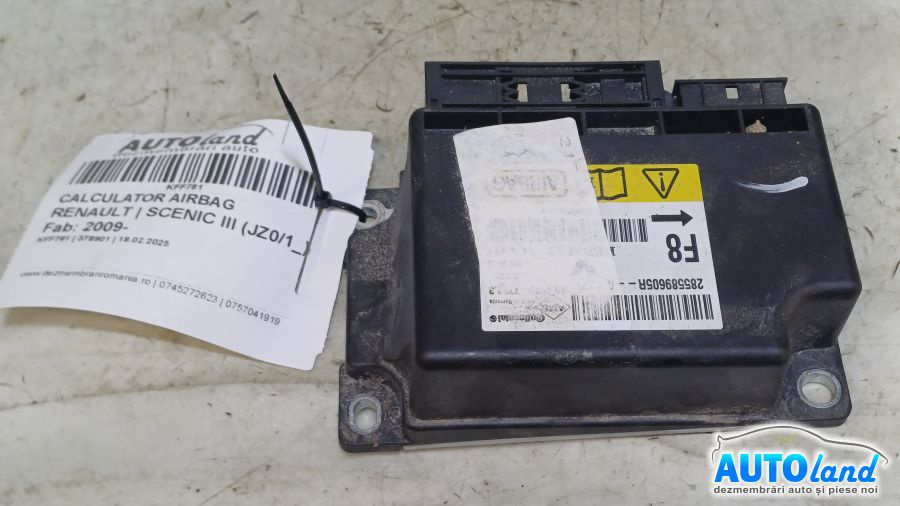 Calculator Airbag 285589605r Renault SCENIC III JZ0/1 2009