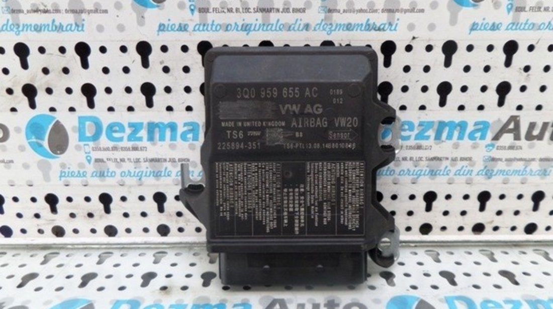 Calculator airbag 3Q0959655AC, Seat Leon St 5F8, 1.6 tdi (id:187750)