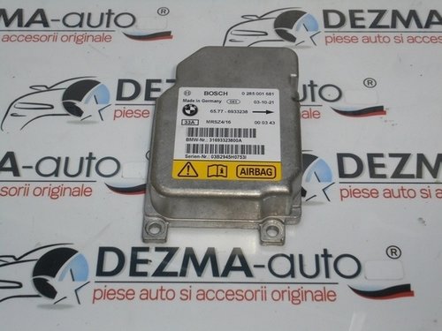 Calculator airbag, 6933238, 0285001681, Bmw 3 (E46) 2.0 diesel