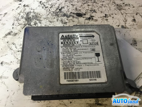 Calculator Airbag 8200481139 Renault SCENIC II JM0/1 2003