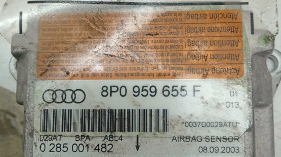 Calculator airbag 8p0959655f Audi A3 8P [2003 - 2005]