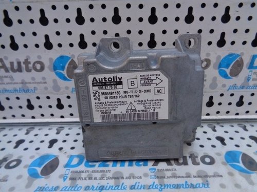 Calculator airbag 9654491180, Peugeot 307 Break, 1.6hdi