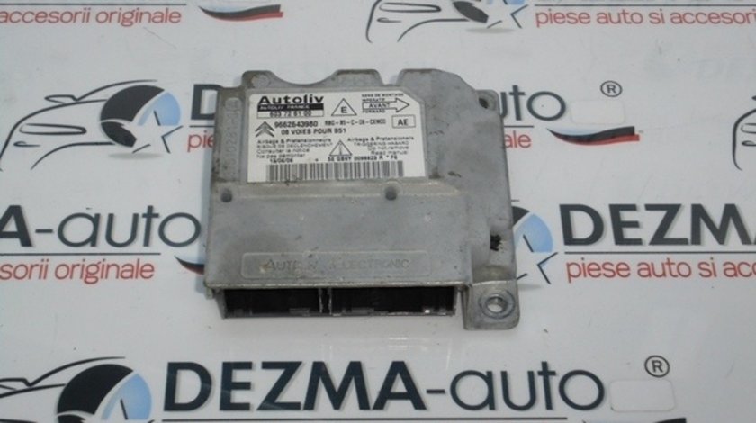 Calculator airbag, 9662643980, Citroen C4 (LC) 1.6hdi (id:221082)
