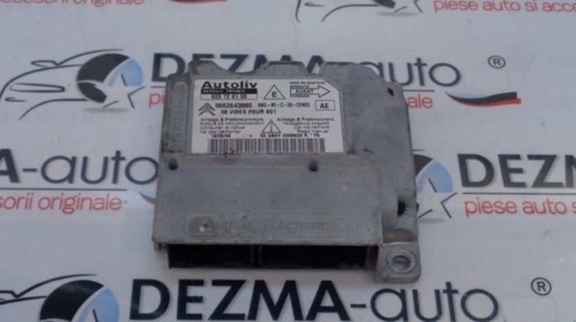 Calculator airbag, 9662643980, Citroen C4 (LC) 1.6hdi (id:221082)