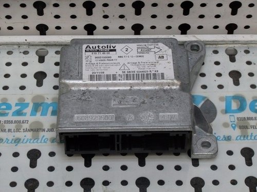 Calculator airbag, 9665100080, Peugeot 308 SW, 1.6hdi (id:182097)