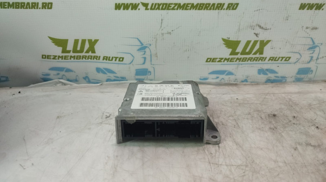 Calculator airbag 9678656380 Peugeot 508 [2010 - 2014] 2.0 hdi RHC (RH02) hybrid