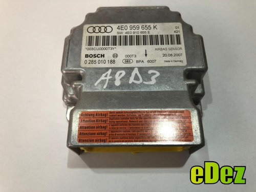 Calculator airbag Audi A8 (2002-2009) [4E] D3 4e0959655k