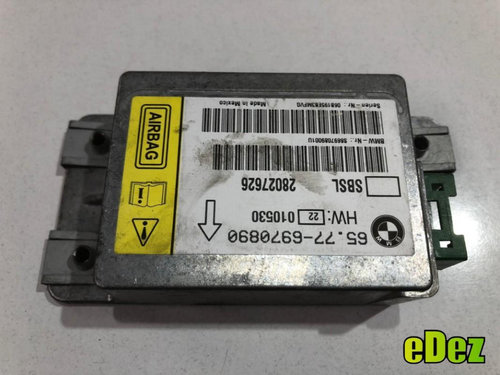 Calculator airbag BMW Seria 7 LCI (facelift) (2005-2008) [e65, e66] 6970890