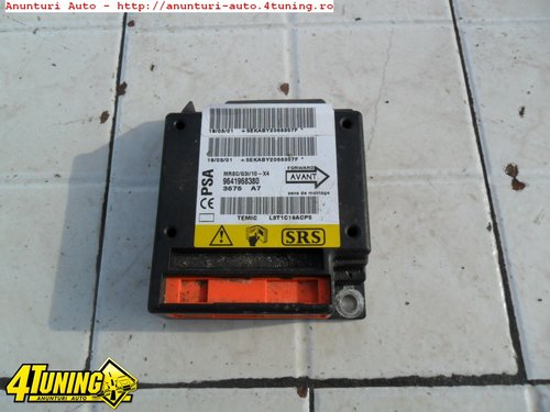 Calculator airbag Citroen C5; 964 196 8380