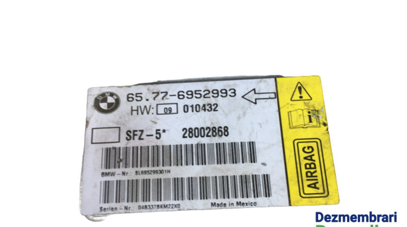 Calculator airbag Cod: 6952993 65.77-6952993 BMW Seria 5 E60/E61 [2003 - 2007] Sedan 530d AT (218 hp)