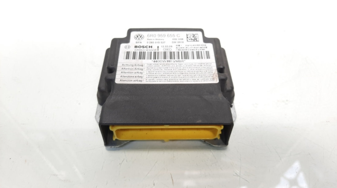 Calculator airbag, cod 6R0959655C, Skoda Fabia 2 Combi (5J, 545) (idi:597143)