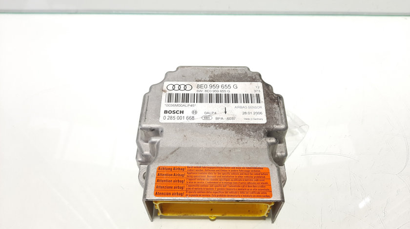 Calculator airbag, cod 8E0959655G, Audi A4 (8EC, B7) 2.0 tdi