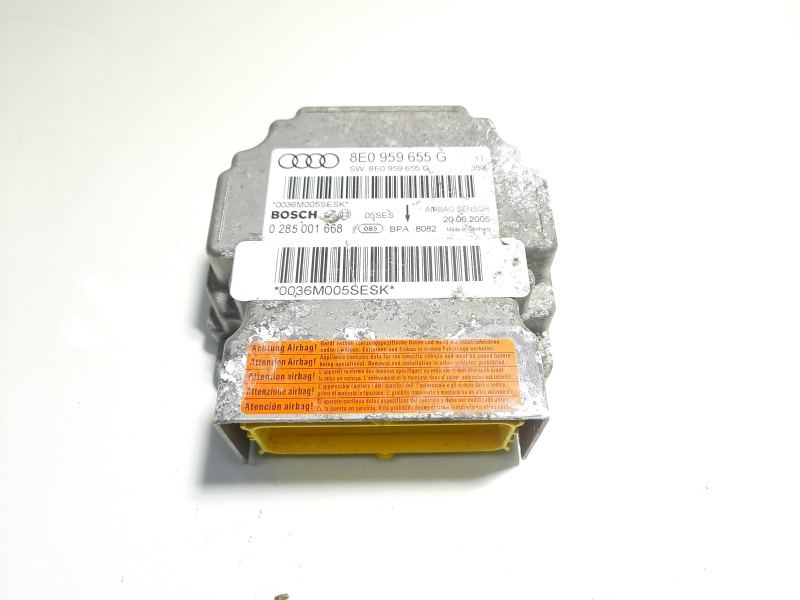 Calculator airbag, cod 8E0959655G, Audi A4 Avant (8ED, B7) (idi:354148)