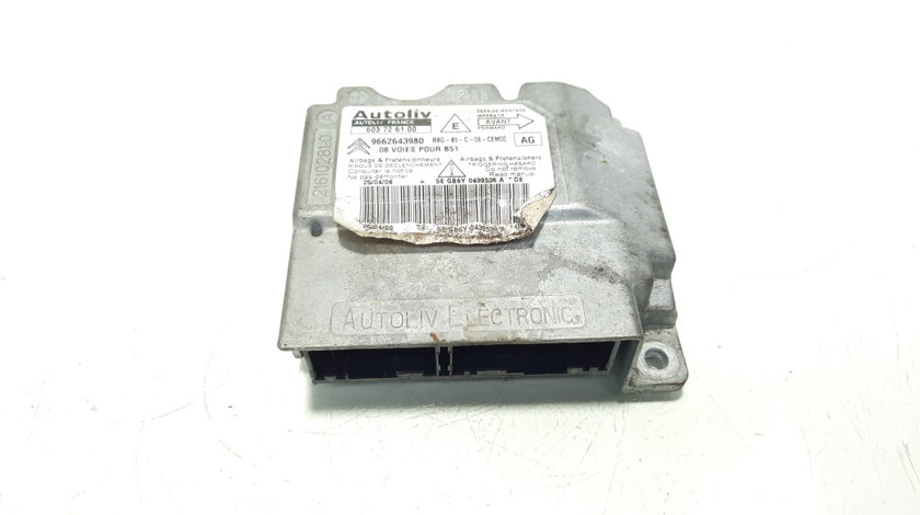 Calculator airbag, cod 9662643980, Citroen C4 (I) (id:565586)