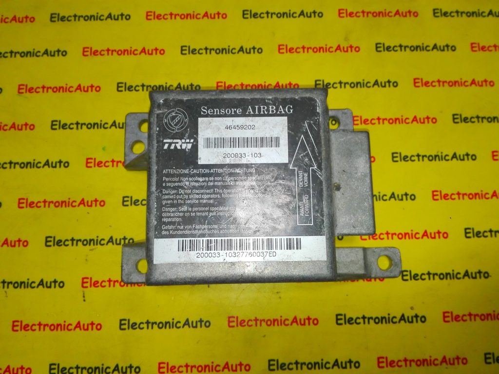 Calculator airbag Fiat 46459202, 200033103