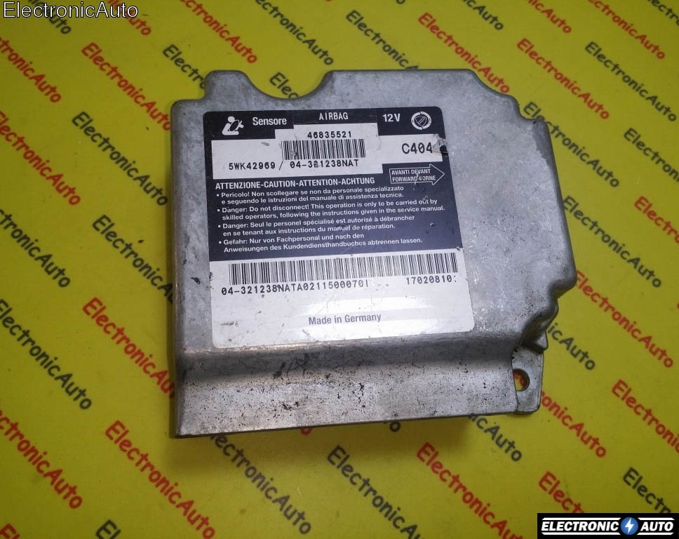 Calculator airbag Fiat Stilo 46835521 5WK42969