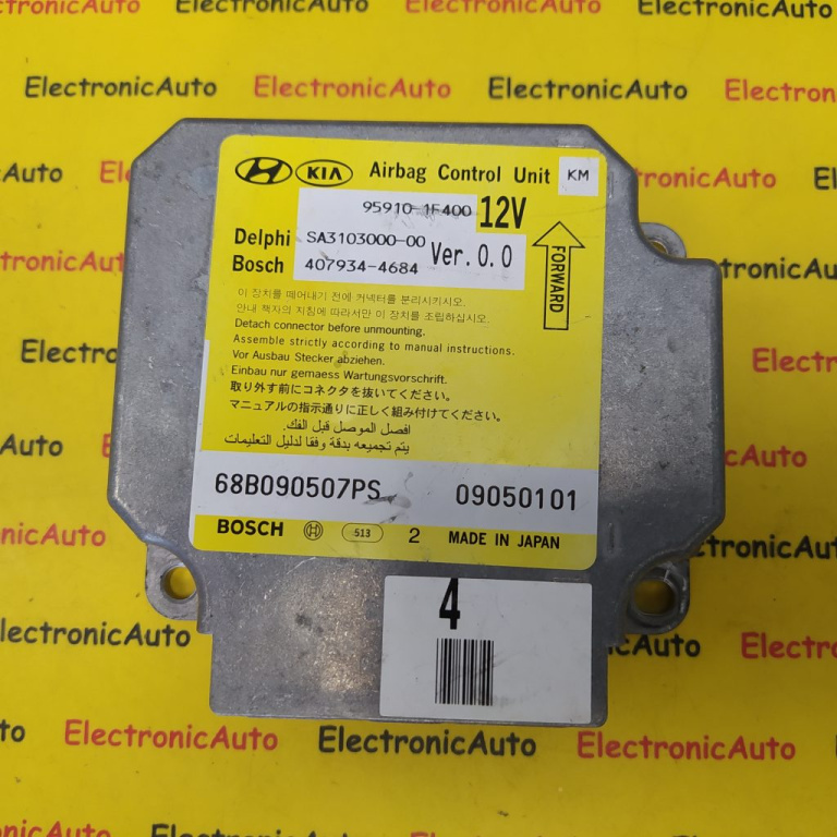 Calculator Airbag KIA Sportage, 959101F400, SA310300000, 4079344684