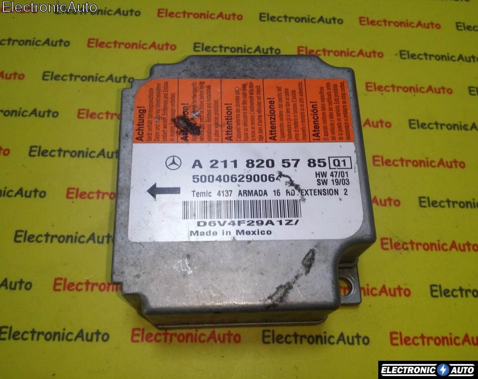 Calculator airbag Mercedes E-class W210 A2118205785