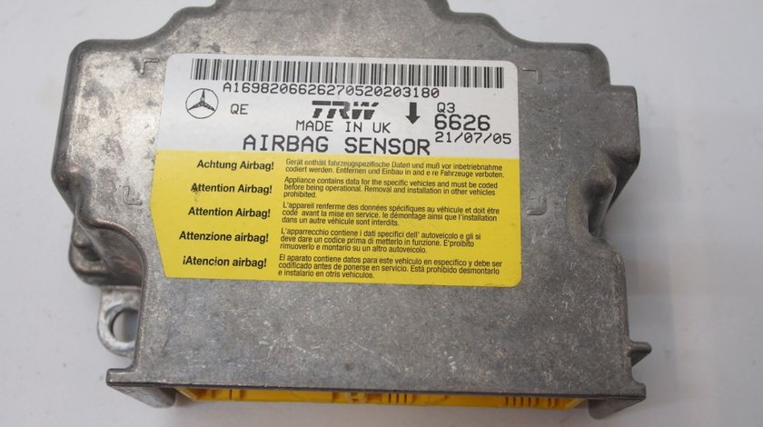 Calculator airbag Mercedes w169,w245 A1698206626