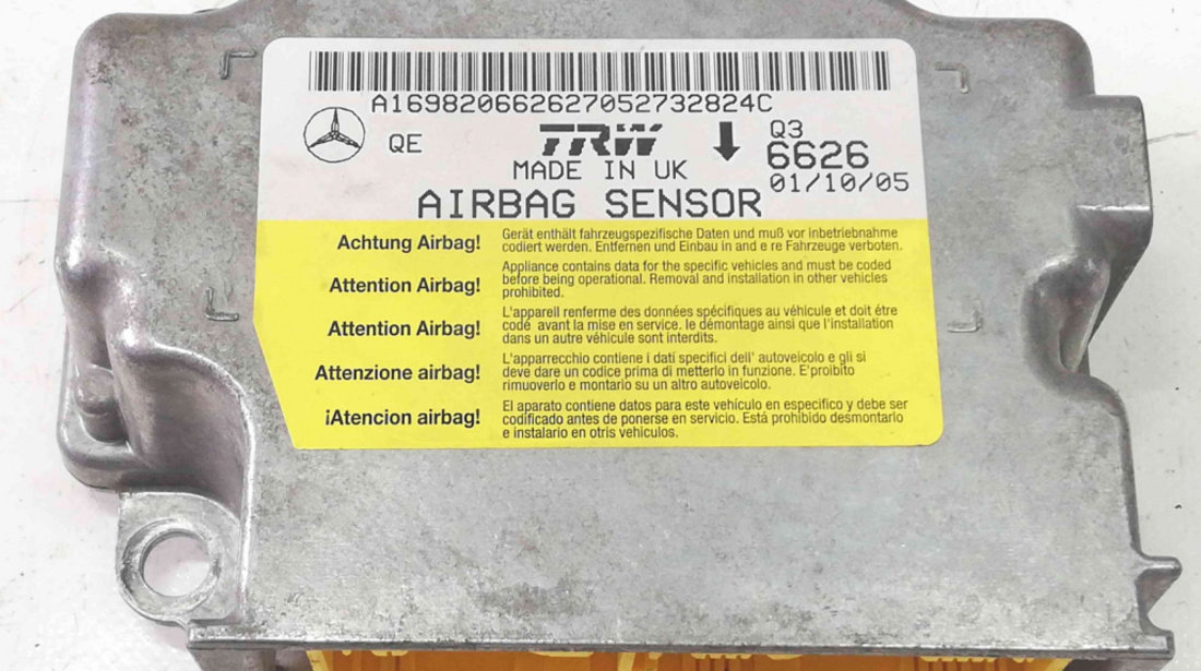 Calculator airbag OEM Mercedes B200 W245 2.0 CDI 2005-2011